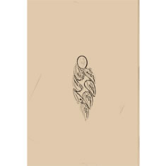 Artigiana Fiorentina Bigiotteria - Orecchino ottone dorato