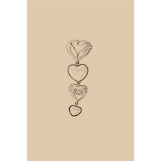 Artigiana Fiorentina Bigiotteria - Orecchino ottone dorato