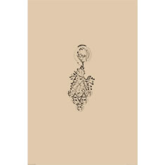 Artigiana Fiorentina Bigiotteria - Orecchino ottone dorato