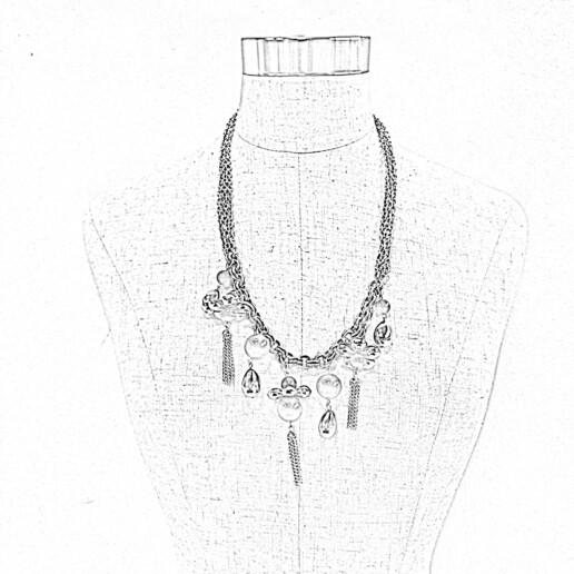 Artigiana Fiorentina Bigiotteria - Collana ottone dorato