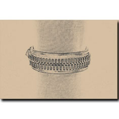 BRACCIALE CON ZIP