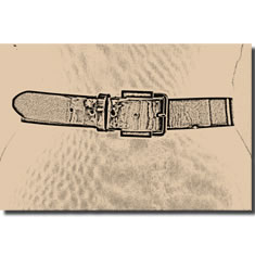 CINTURA CORSETTO IN PELLE LUCIDA