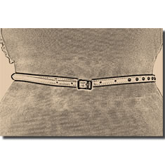 CINTURA BORCHIATA