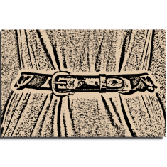 CINTURA BORDATA