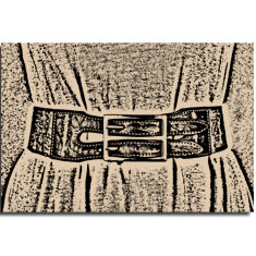 CINTURA CORSETTO IN TESSUTO