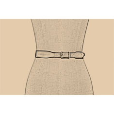 CORSETTO IN PELLE