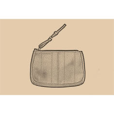 POCHETTE IN PELLE