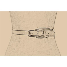 CINTURA IN PELLE