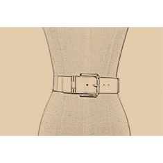 CINTURA IN PELLE