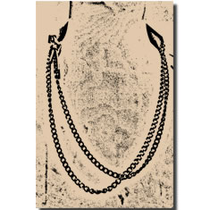 COLLANA CON CINTURINO IN PELLE